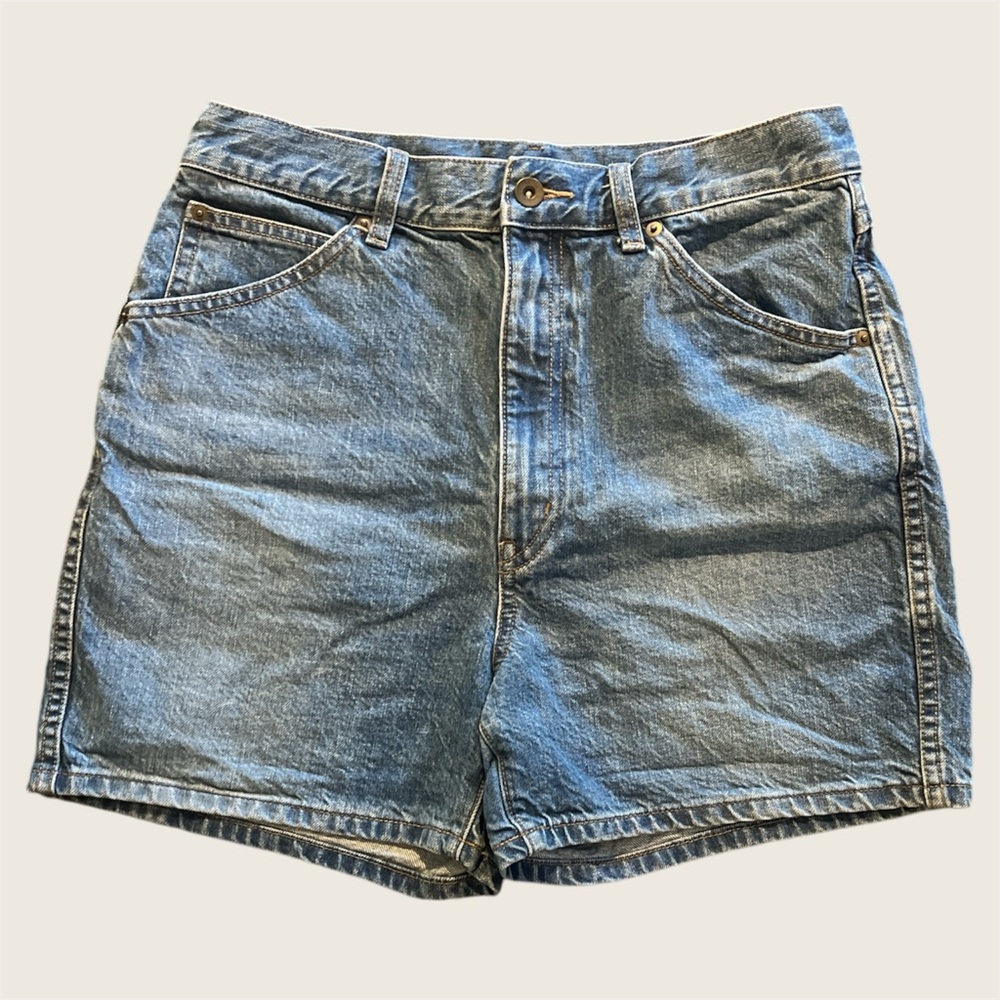 Uniqlo - High-Rise Denim Shorts